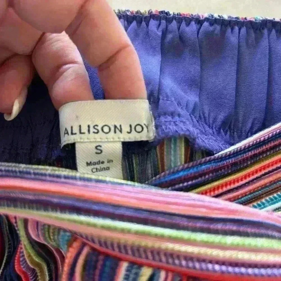 Evereve Allison Joy Multi Color Sabrina Tiered Maxi Skirt Size Small - Picture 6 of 8